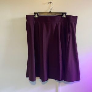 Torrid Maroon Skater Dress